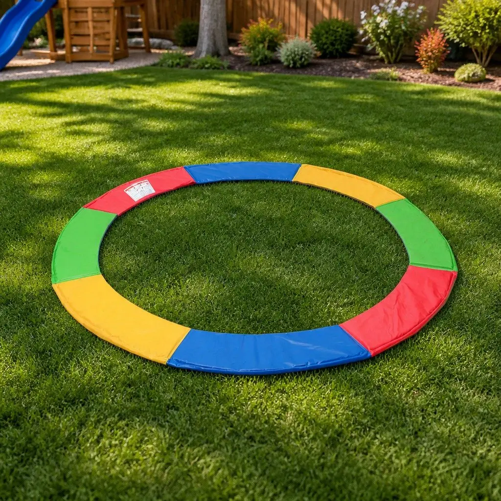 Trampoline Safety Pad Cushion Protection 16 FT Rainbow