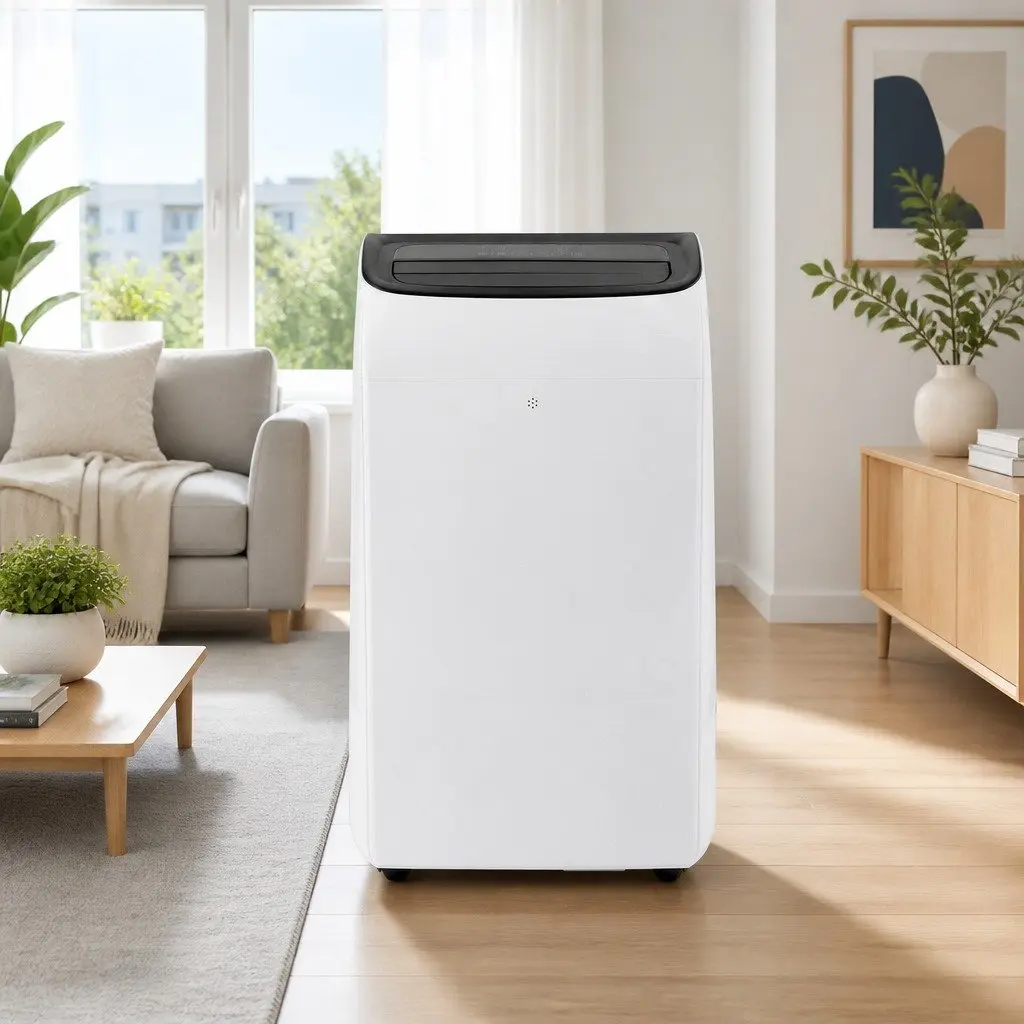 Portable Air Conditioner 12000BTU Cooling Dehumidifier Fan 3-in-1 White