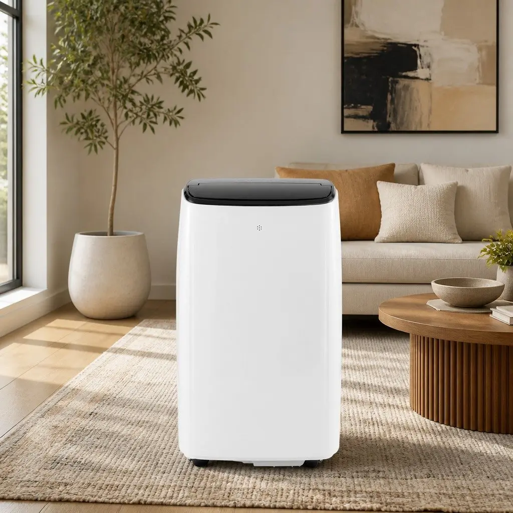 Portable Air Conditioner 7000BTU WiFi Smart Remote Control 3-in-1 Cool Fan Dry White