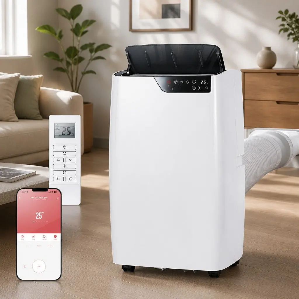 12000BTU Portable Air Conditioner in White