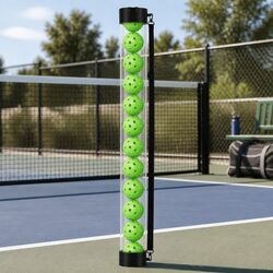 Pickleball Ball Collector Retriever 12PC Set Portable Storage Adjustable Strap