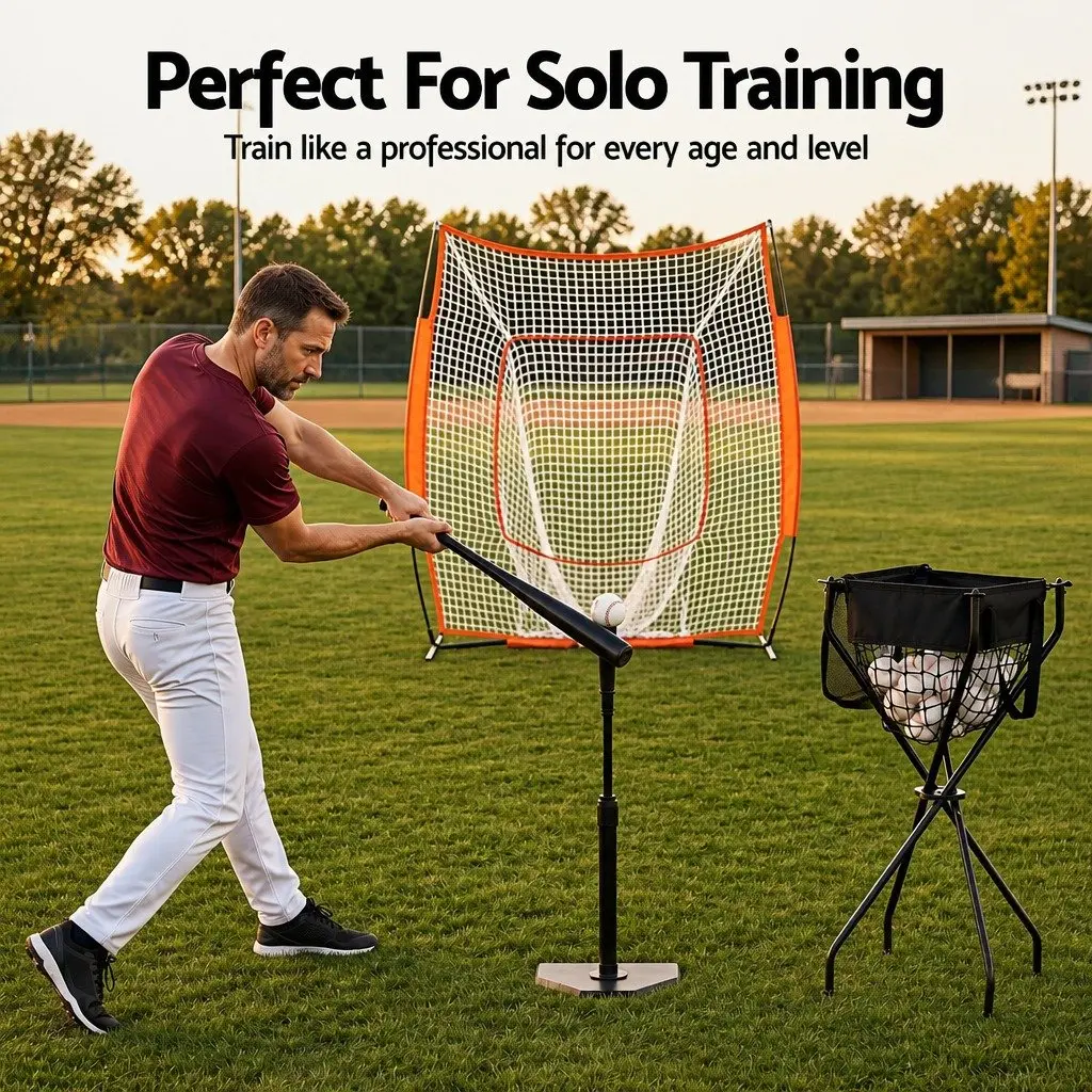 Portable Ball Cart with Easy Setup