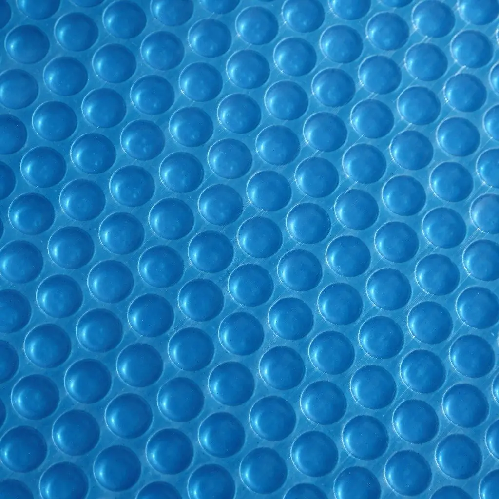 Solar Pool Cover 11m x 4m 400 Micron Bubble Blue Top Silver Bottom