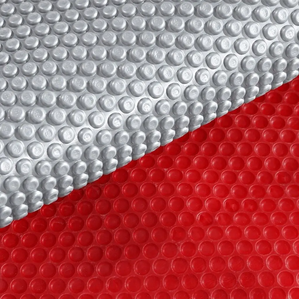 Swimming Pool Cover 400 Micron Blue and Silver 11m x 4.8m Bubble Heat Retention