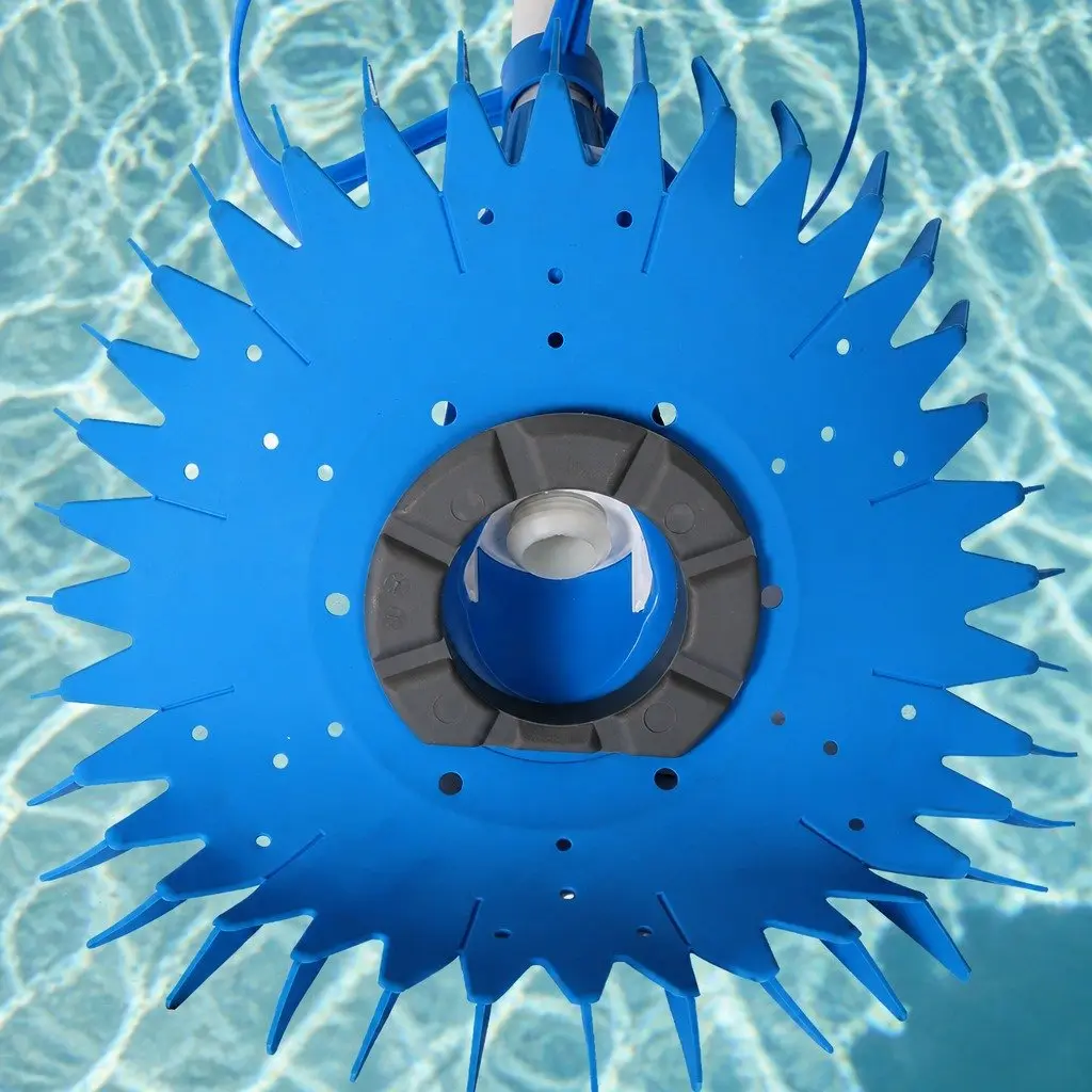 Pool Cleaner Suction Device Automatic Blue 0.8m to 3m for Easy Floor Cleaning