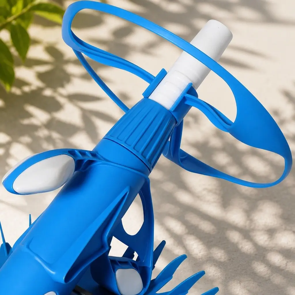 Pool Cleaner Suction Device Automatic Blue 0.8m to 3m for Easy Floor Cleaning