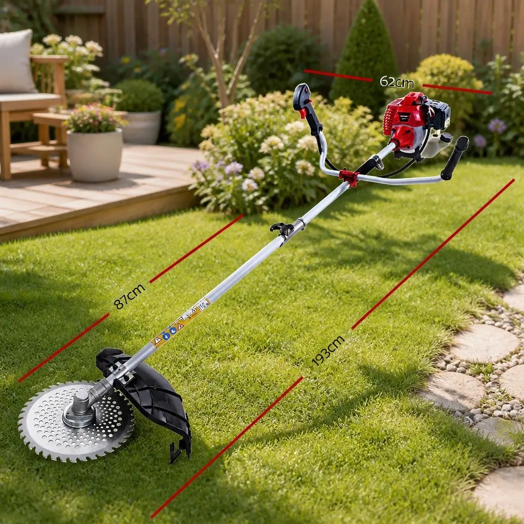 Pole Chainsaw 7 in 1 Multi Tool 52cc 2 Stroke Petrol Red