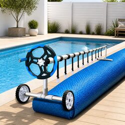 Reliable 10x4m Solar Pool Cover for Year-Round Use