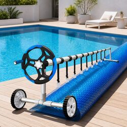 Reliable 11x4.8m Pool Cover with Heavy-Duty Roller