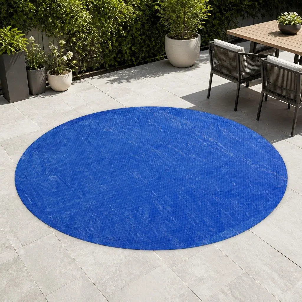 Pool Cover Round Above-Ground Swimming 3.66m Diameter Blue