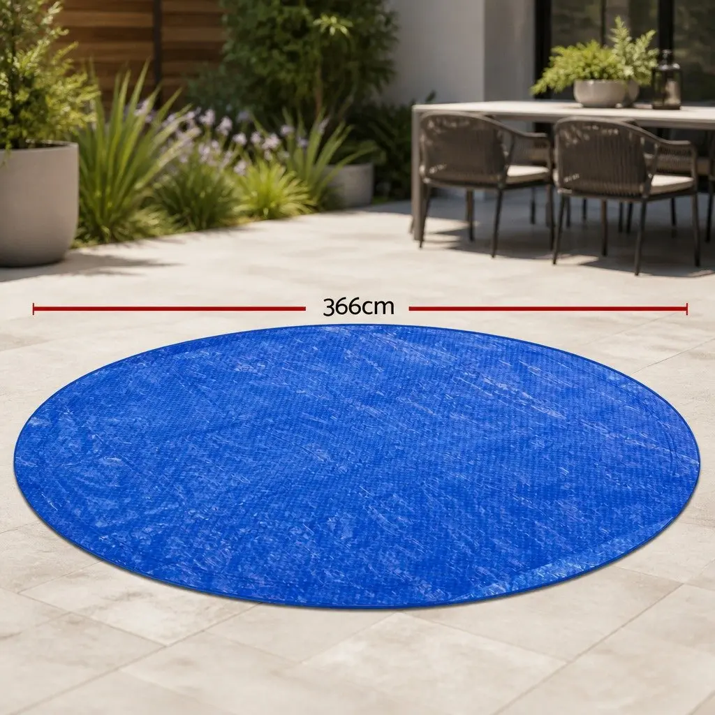 Pool Cover Round Above-Ground Swimming 3.66m Diameter Blue
