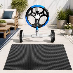 Reliable Solar Pool Cover with Roller for Year-Round Use