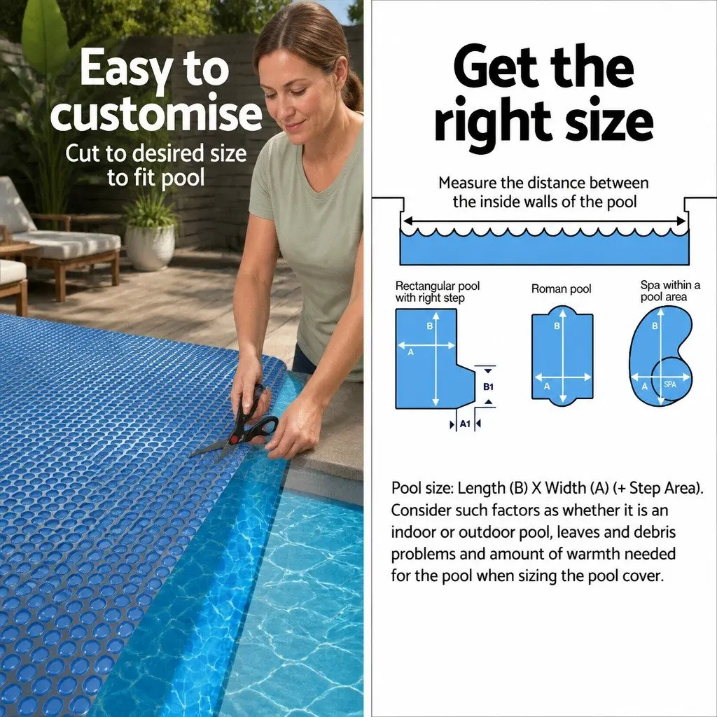 7x4m Solar Pool Cover