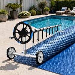 Reliable 8x4.2m Solar Cover with Aluminium Roller System