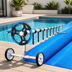 Value-Driven 9.5x5m Solar Pool Cover and Roller Kit