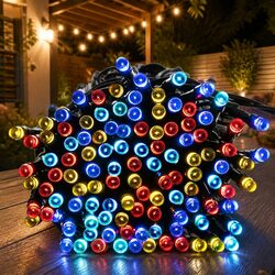 Solar Powered LED String Lights 25M 200LED Garden Outdoor Indoor Waterproof