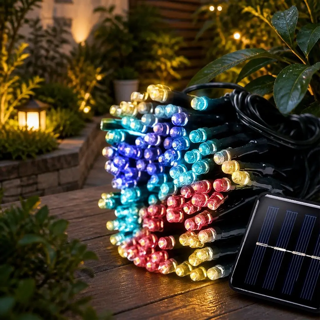 30M 300LED Solar Powered String Lights Outdoor Garden Decoration Waterproof