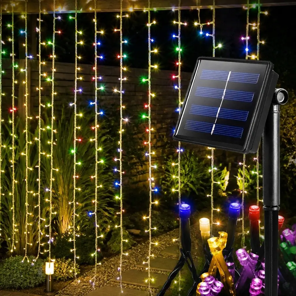 30M 300LED Solar Powered String Lights Outdoor Garden Decoration Waterproof
