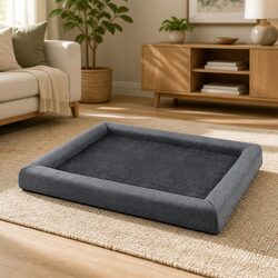 Pet Bed Dog Cat Extra Large Calming Soft Sofa Cushion Egg Crate Foam Washable