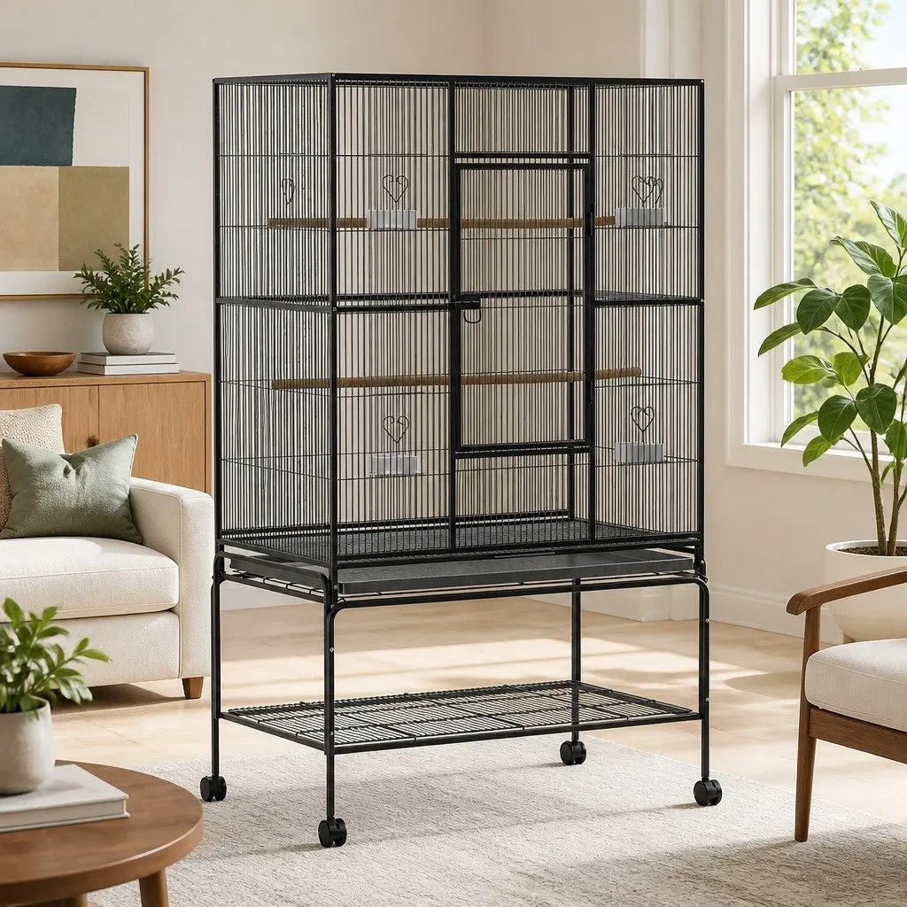Bird Cage with Accessories