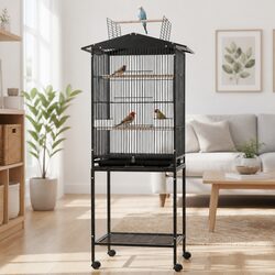 Reliable Bird Cage with Versatile Features