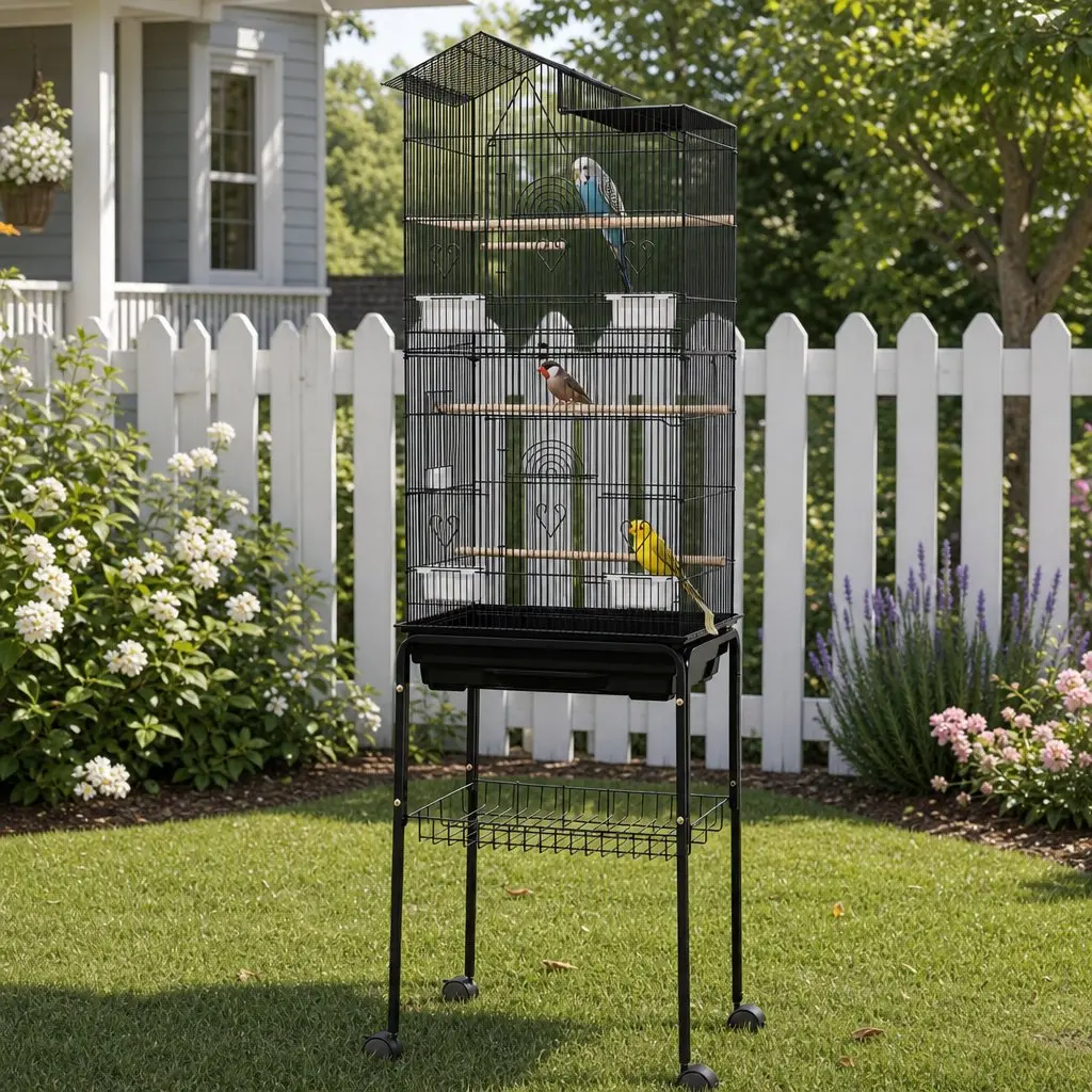 158cm Bird Cage for Budgies and Cockatiels