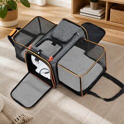 Comfortable and Secure Pet Carrier for Travel