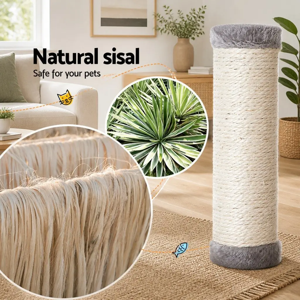 Cat Tree Scratching Post Condo 103cm Multi-Level Platforms Grey
