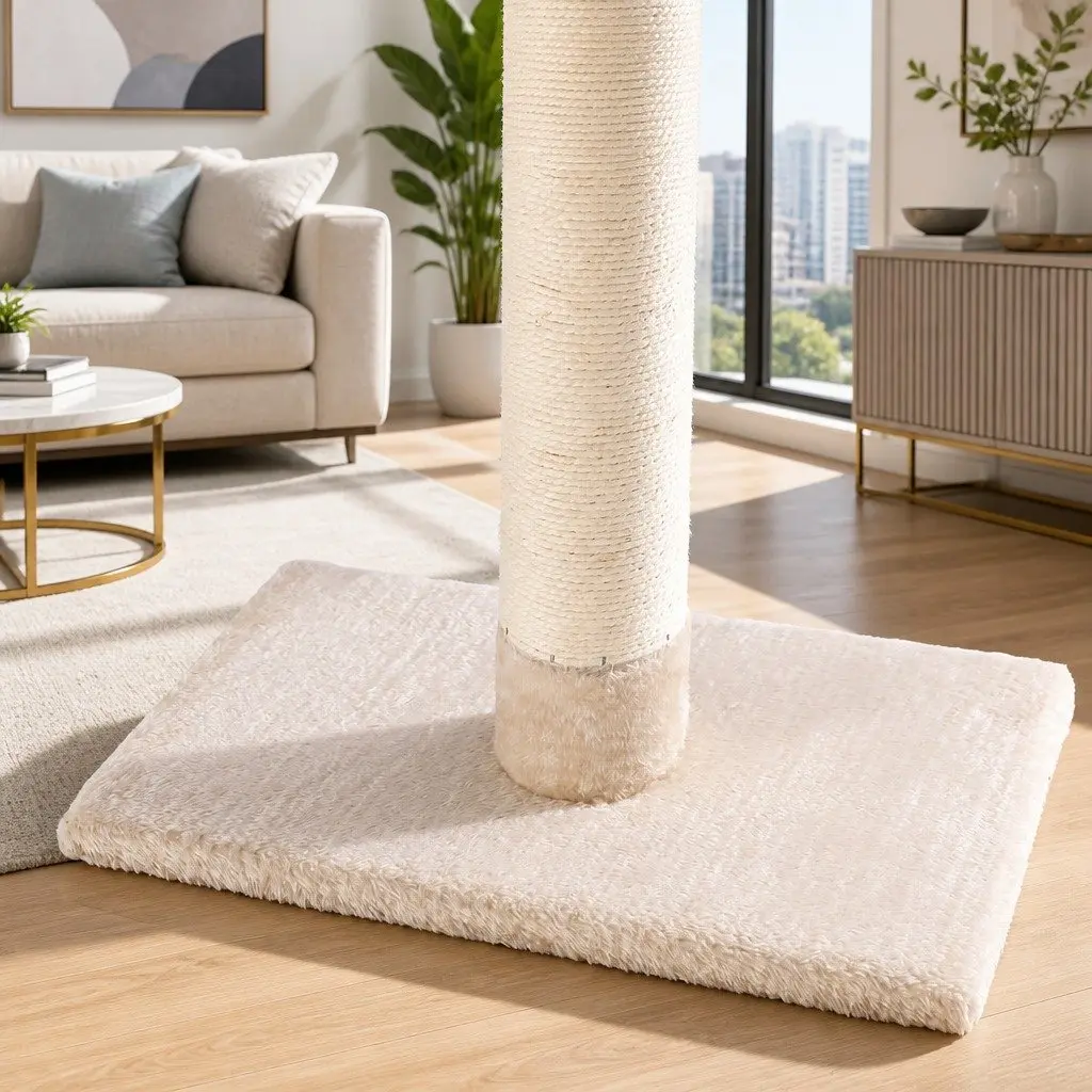 Cat Tree 290cm Floor to Ceiling Tower Scratching Post Bed 5 Platform Levels
