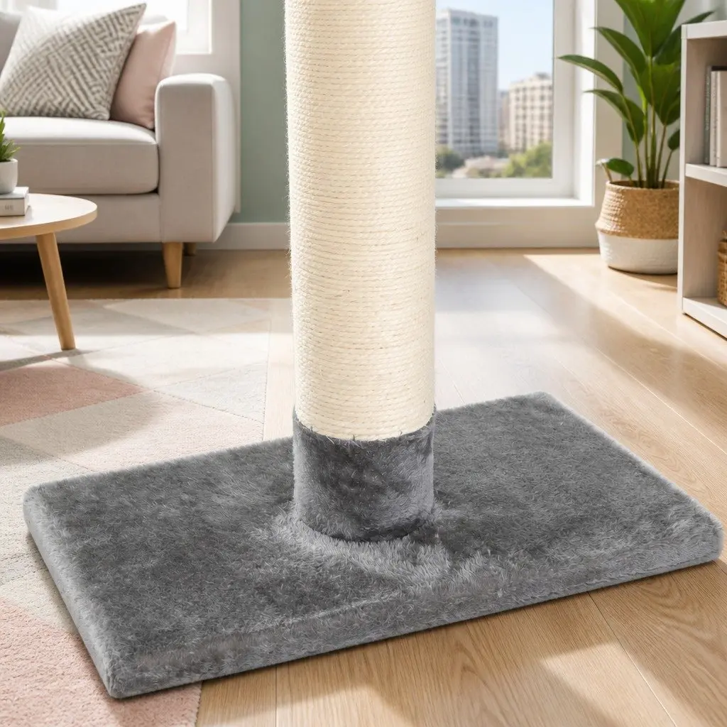 290cm Cat Tree with Plush Cover and Stability