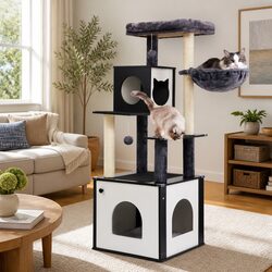 Comfortable and Reliable Cat Tree Tower for Your Feline