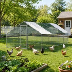 Reliable 3x8x2m Chicken Coop Cage for Your Poultry