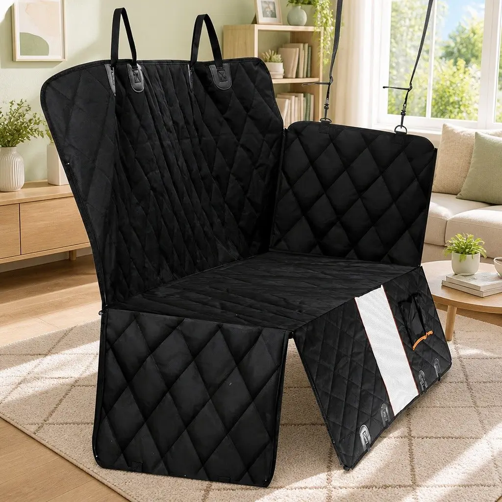 Water-Resistant Pet Car Seat Cover