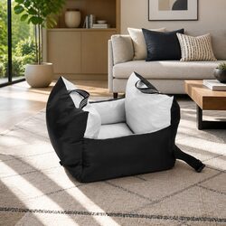 Comfortable Dog Car Seat Booster with Built-in Safety Features