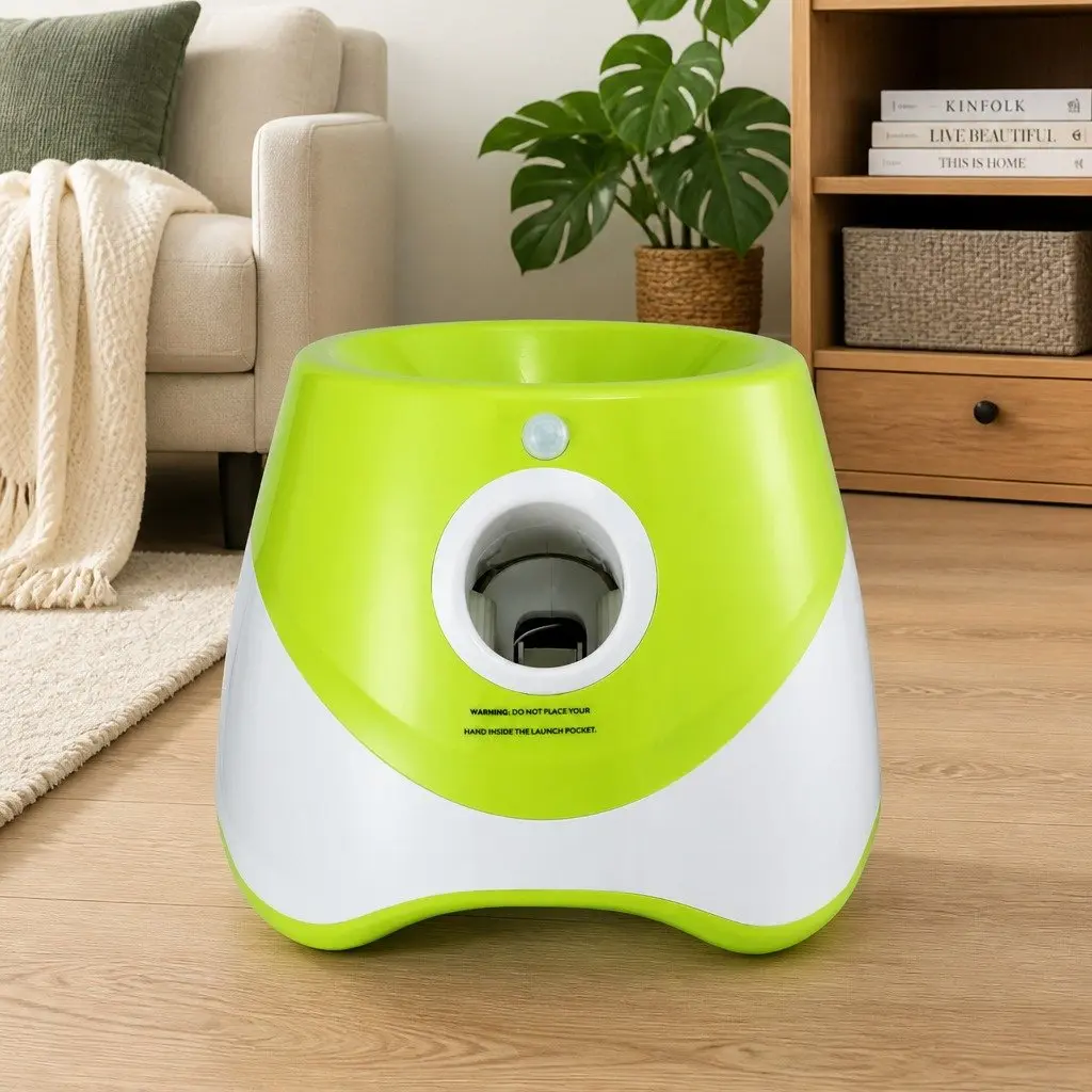 Dog Ball Launcher Thrower Automatic Interactive Toy 3 Distance Settings 6