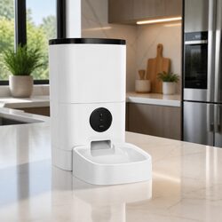 Automatic Pet Feeder 6L WiFi Smart Dog Cat Food Dispenser Timer APP Control