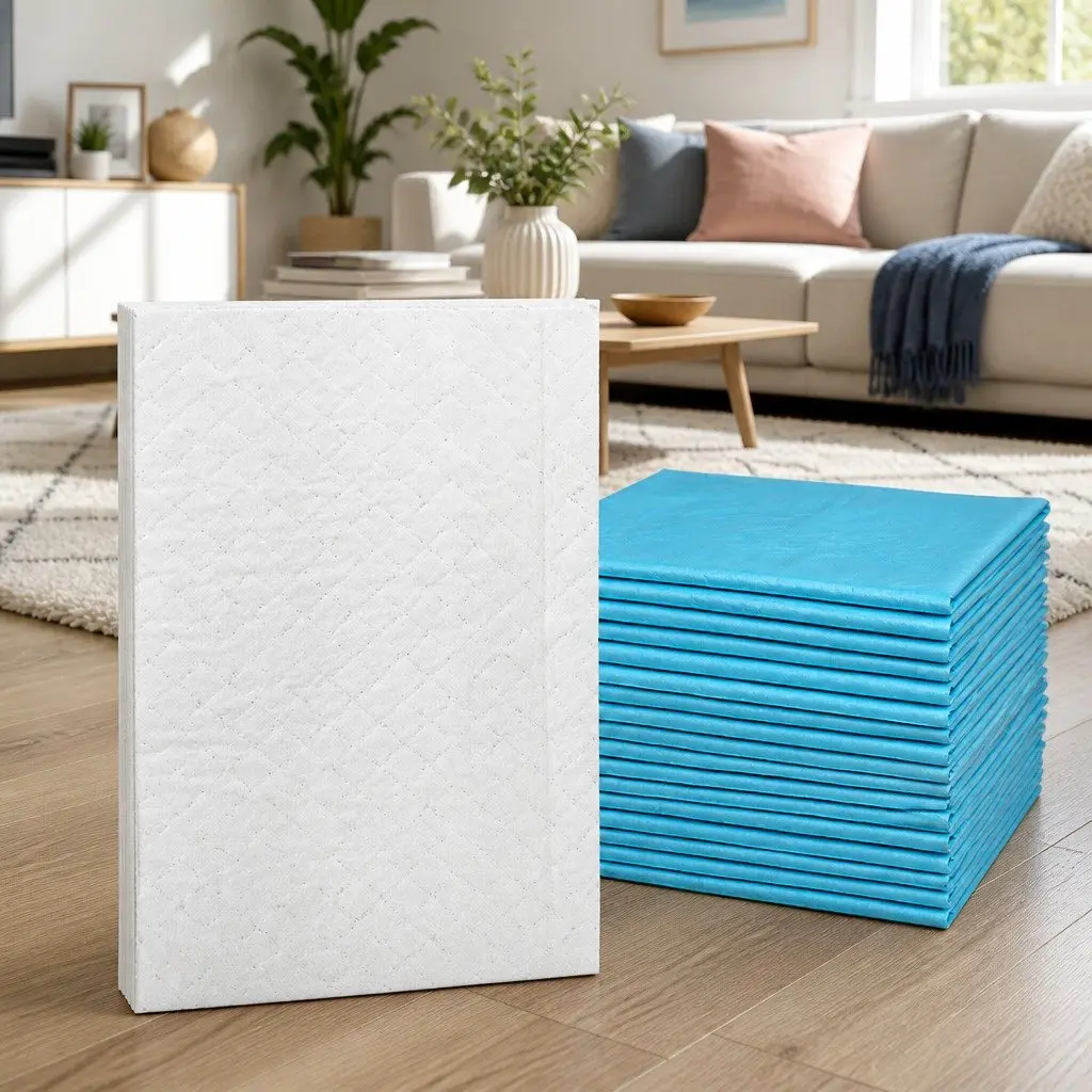 Pet Training Pads Super Absorbent 60x60cm Blue