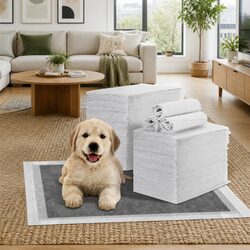Comforting 200 Grey Pet Training Pads 60x60cm