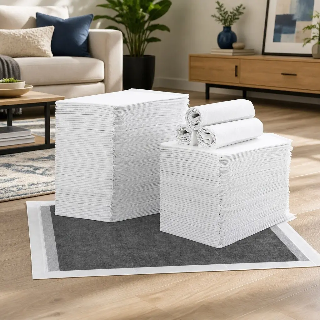 Pet Training Pads 60x60cm 400pcs Grey
