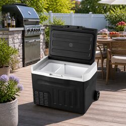 Portable Fridge Freezer 30L Camping Cooler 12V 24V 240V Power Compressor