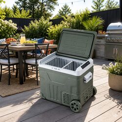 Reliable 50L Portable Cooler with Energy Efficiency