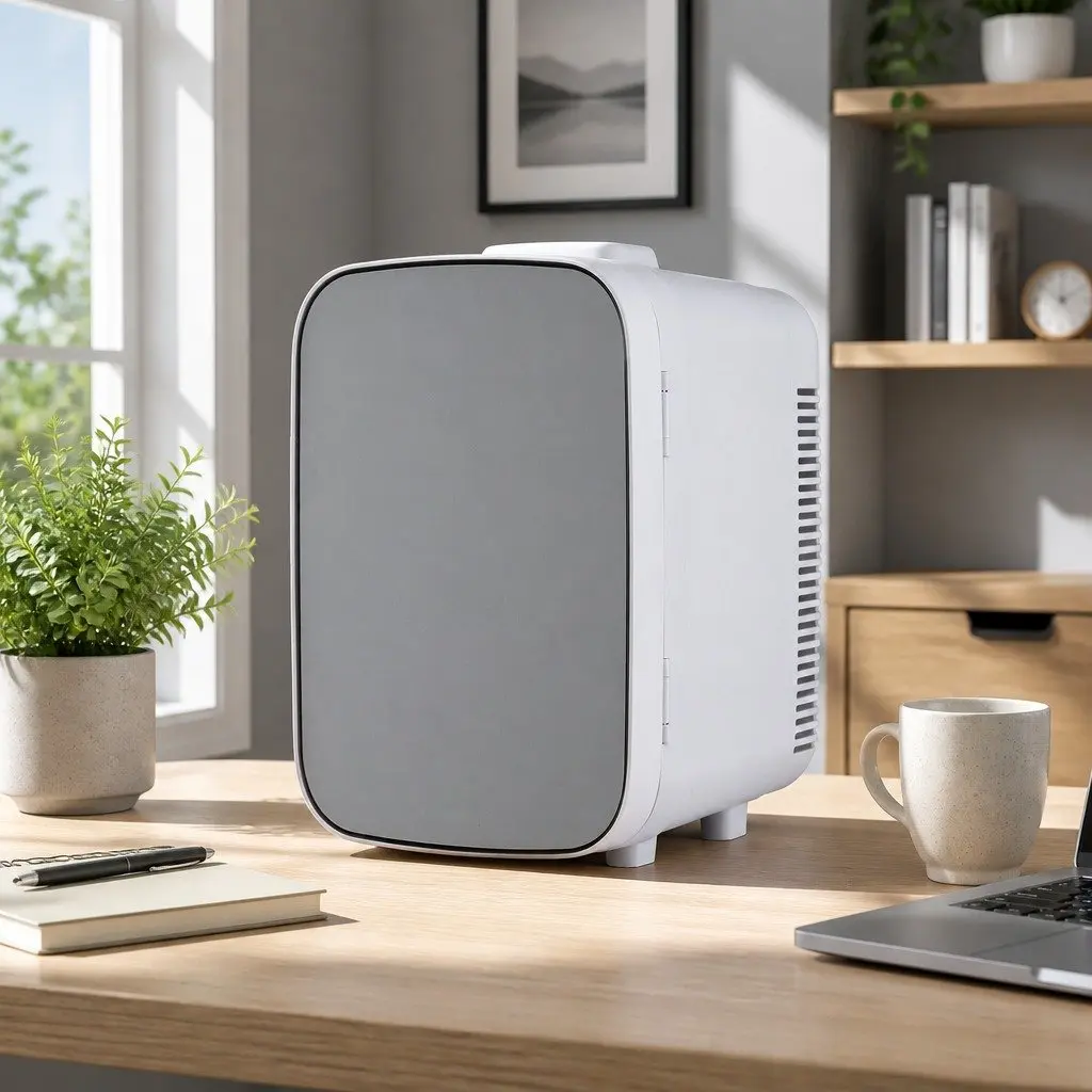 Portable Mini Fridge Electric Cooler Warmer Compact 12V 220V White