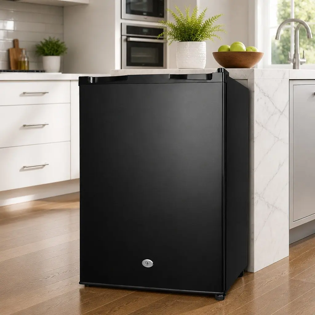 80L Portable Fridge Cooler Multi-Voltage 12V 24V 240V Black