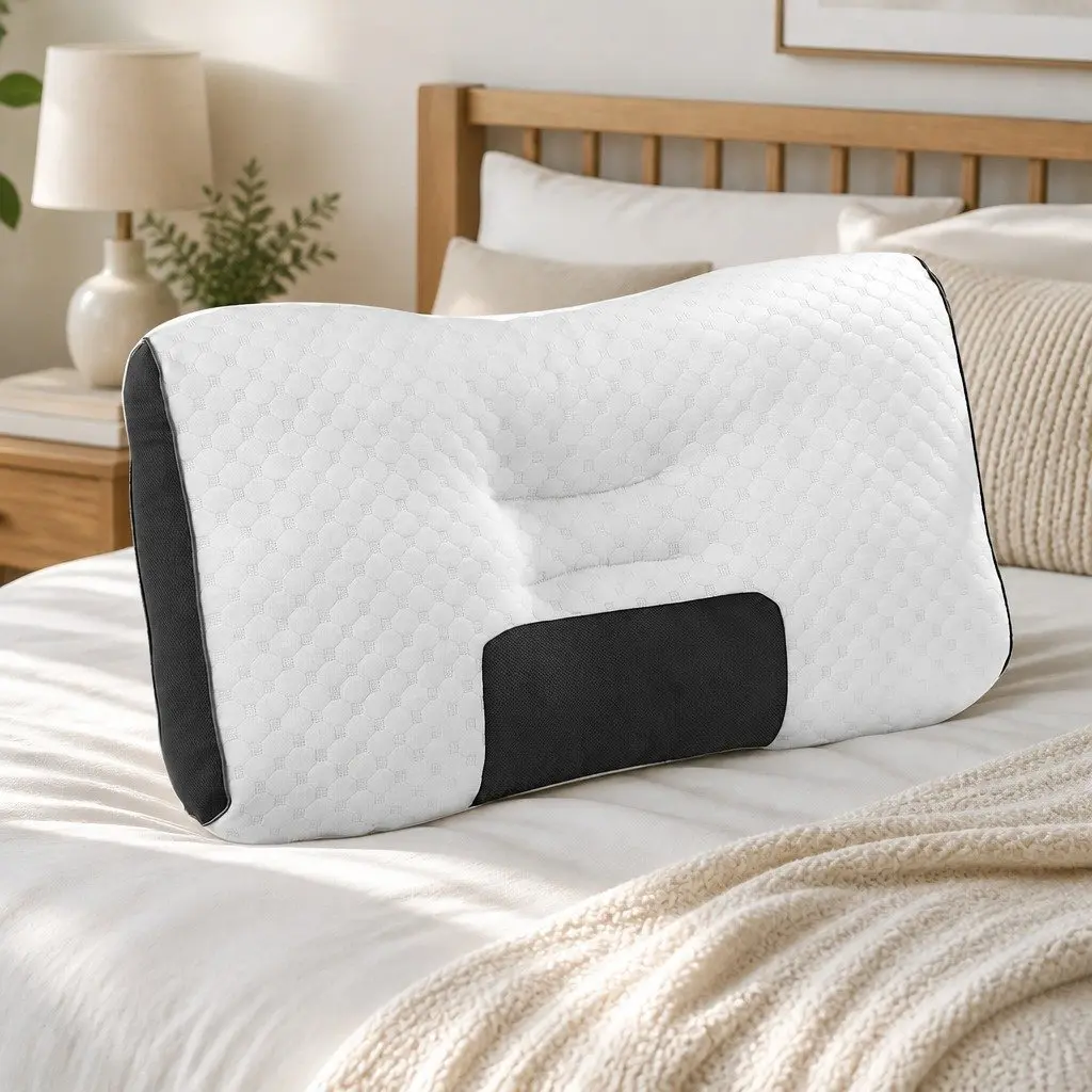 Ergonomic Contour Pillow for Restful Sleep