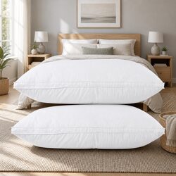 Warmth and Value in Duck Feather Down Pillows
