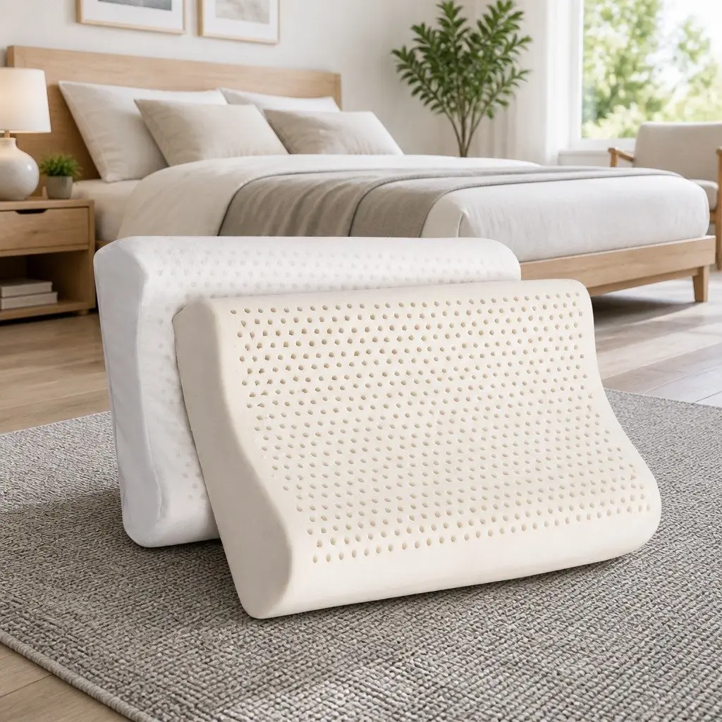 Support with Contour Latex Pillow Twin Pack