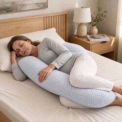Cooling Body Pillow Adjustable Maternity Support Back Belly Hips Pregnancy