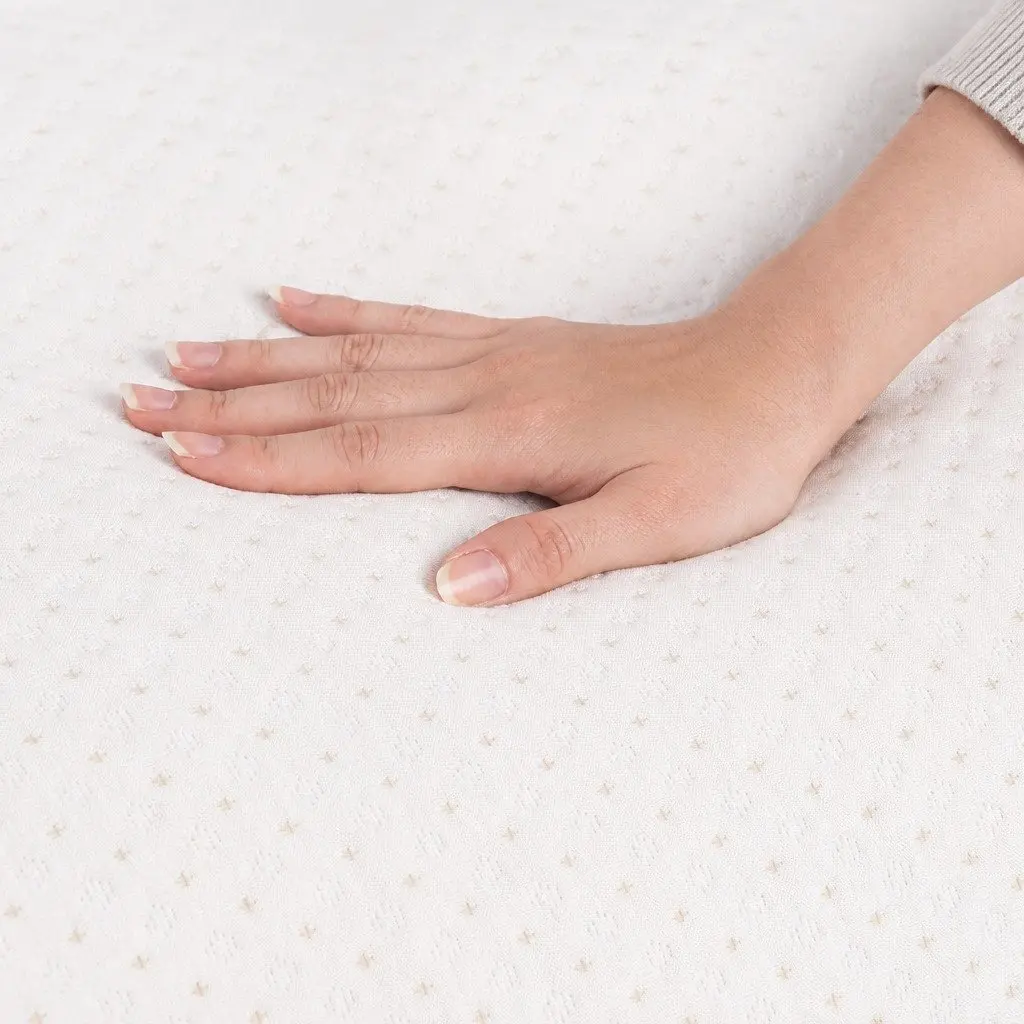 Memory Foam Pillow Shredded Gel-Infused Bamboo Cover Neck 73cm x 48cm White Twin Pack