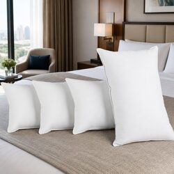 Comfortable 4 Pack Pillow Set with Great Value