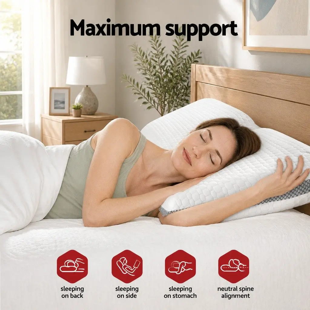 Memory Foam Pillow for Restful Sleep